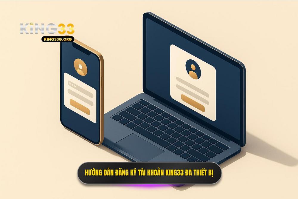 3.cách Tạo Tài Khoản King33 Trên Các Thiết Bị Khác Nhau